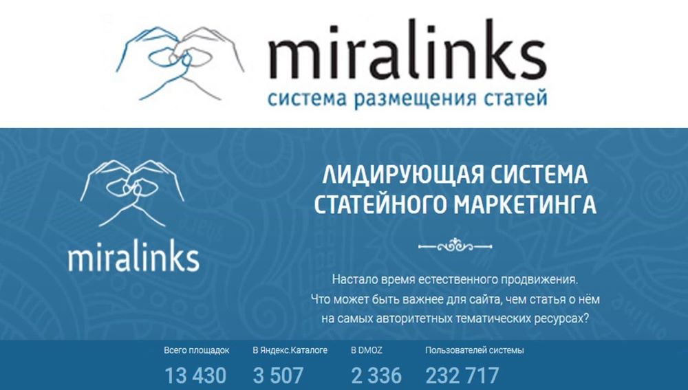 Что такое Miralinks