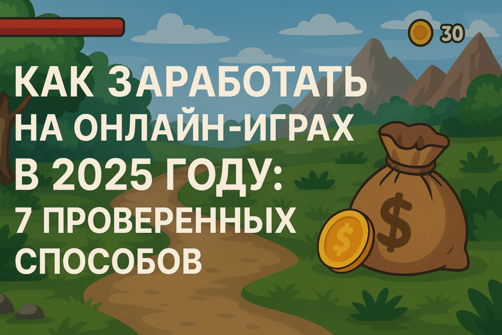 Как заработать на онлайн-играх в 2025 году