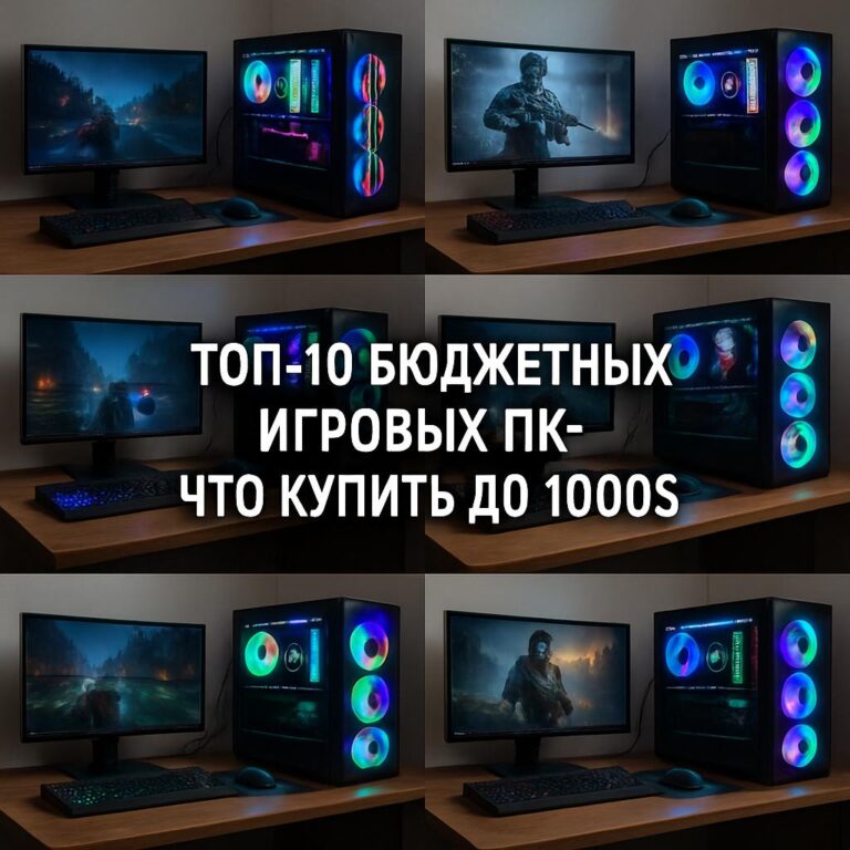 Где найти игровой ПК до 1000$: 10 реальных вариантов