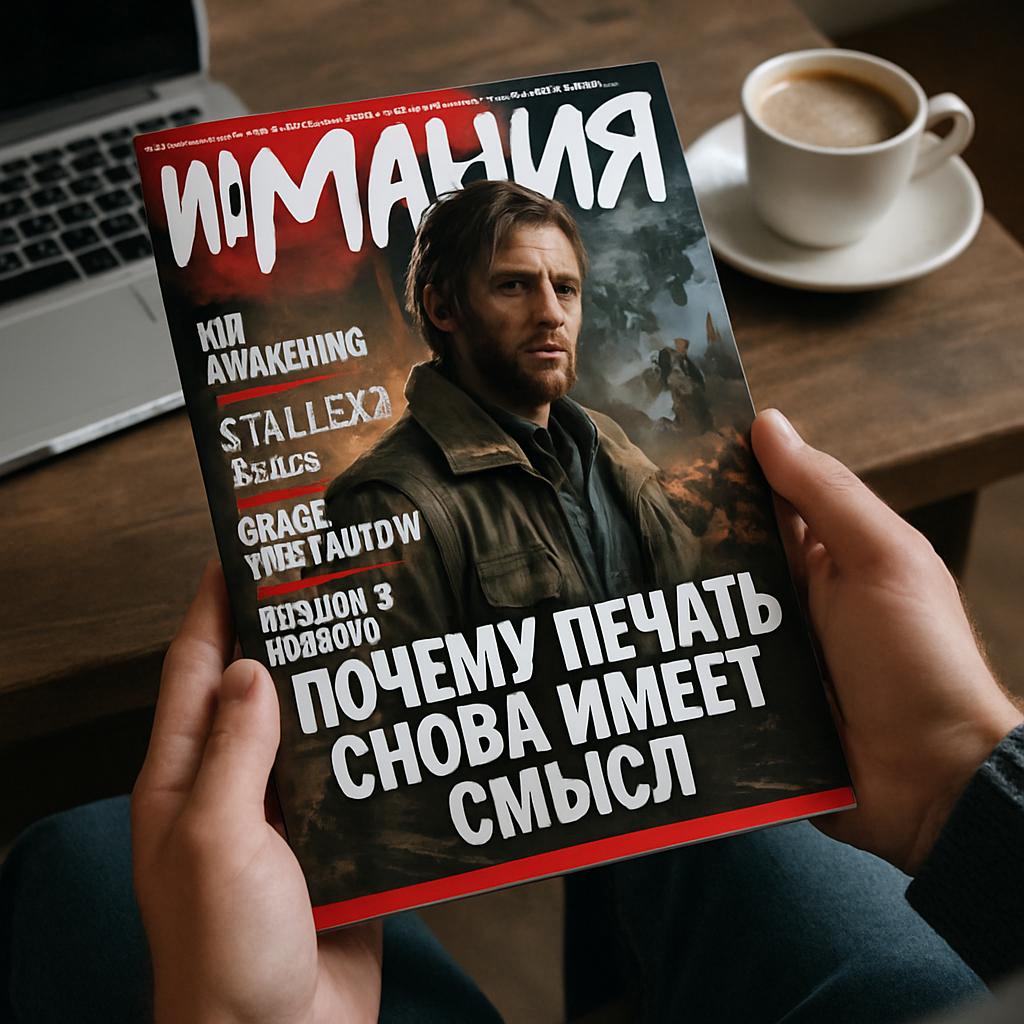 Журнал «Игромания» возобновит выпуск печатной версии спустя семь лет после закрытия. Почему печать снова имеет смысл