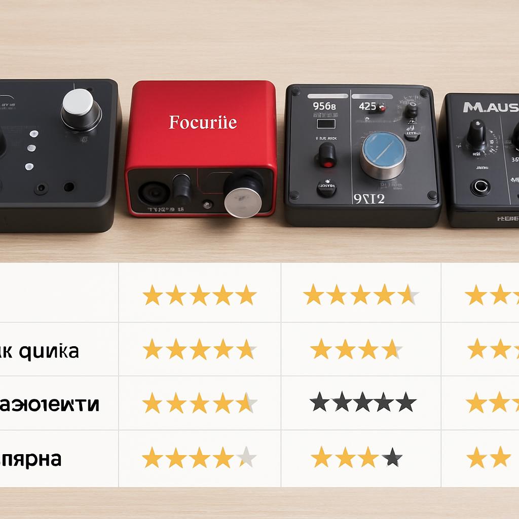 Рейтинг лучших внешних звуковых карт в 2025: какие выбрать в рунете? . Сравнительная таблица — быстрое резюме Рейтинг лучших внешних звуковых карт в 2025: какие выбрать в рунете? . Сравнительная таблица — быстрое резюме