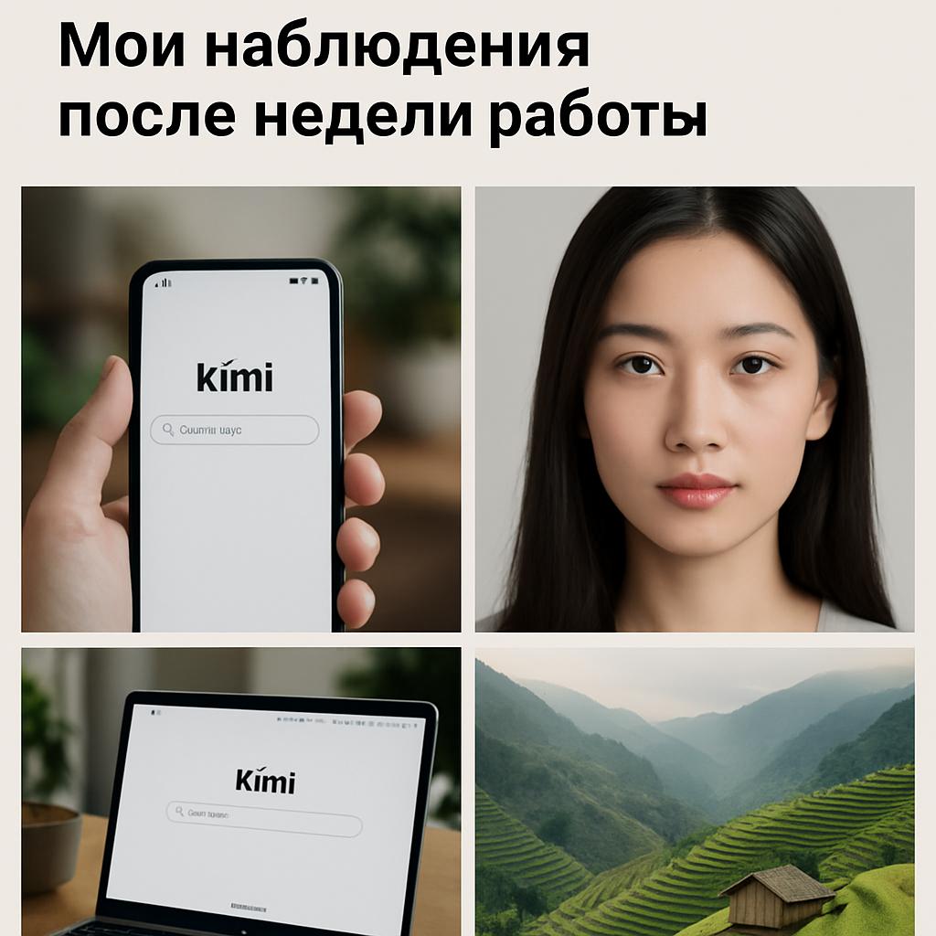 Обзор нового AI из Китая: kimi.com. Мои наблюдения после недели работы